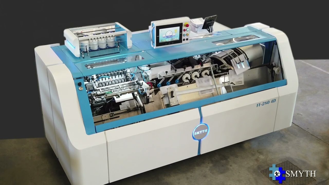 SMYTH AUTOMATIC BOOK SEWING MACHINE FF-250 / 280 4D
