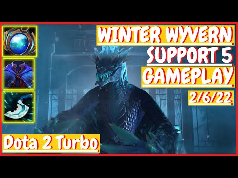 Winter Wyvern 2/6/22 [SUPPORT 5] [Gameplay DOTA 2 Turbo] 7.31