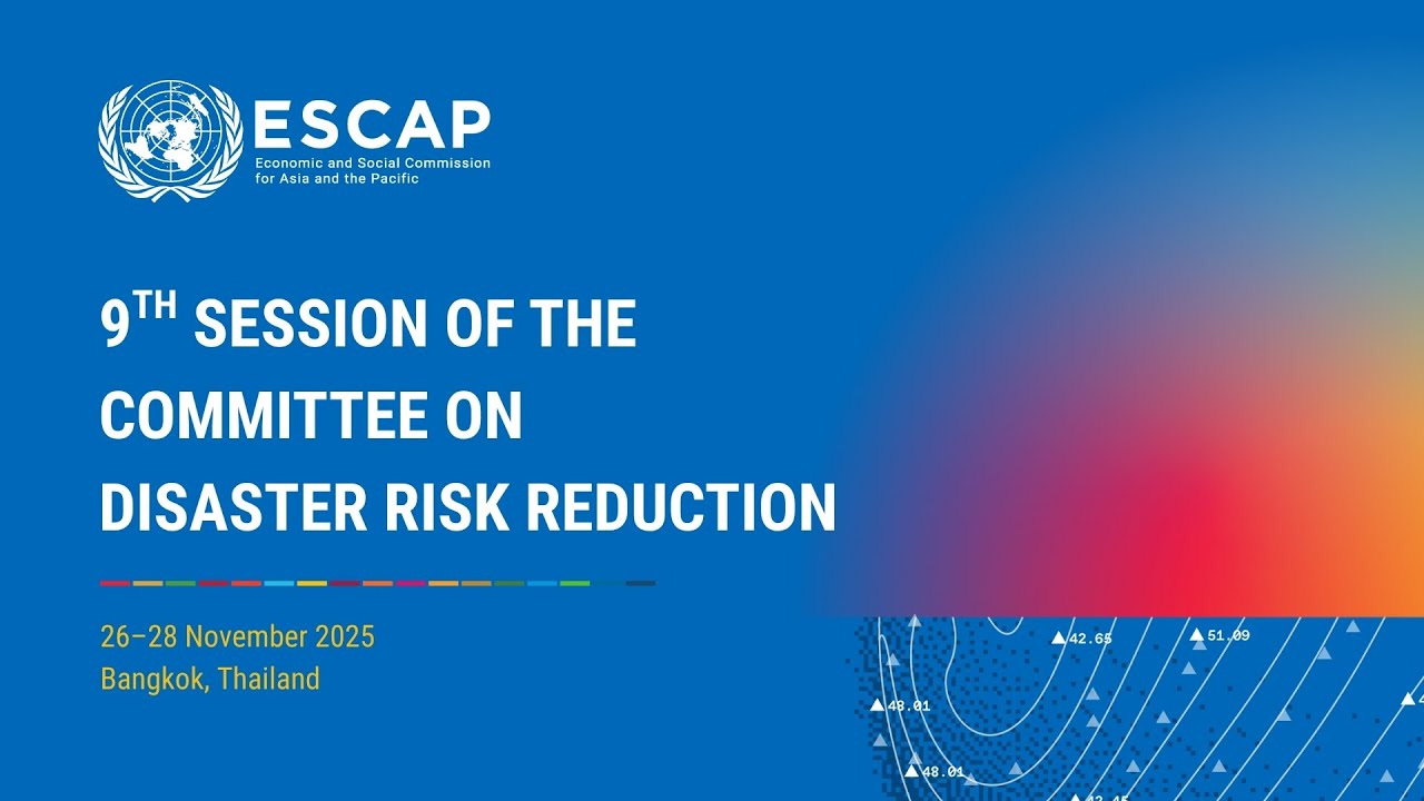 Committee on Disaster Risk Reduction, Ninth Session (Day 1 - Morning)