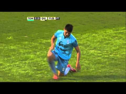Canuhé estuvo cerca. Temperley 0 - Quilmes 0. Fecha 11. Primera División 2016