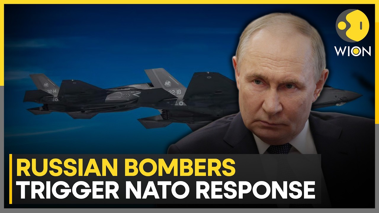 NATO Warplanes Shadow Russian Bombers: Nuclear Capable Bombers Spark Major Alert | WION