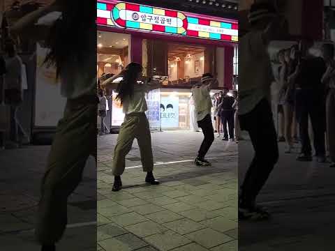 홍대버스킹 220822 강신화, 카가와 유 - Pink Venom (BLACKPINK Dance cover)