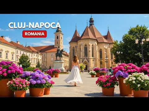 Cluj-Napoca, Romania 🇷🇴 | A Peaceful Walking Tour Through the Heart of Transylvania in 4K