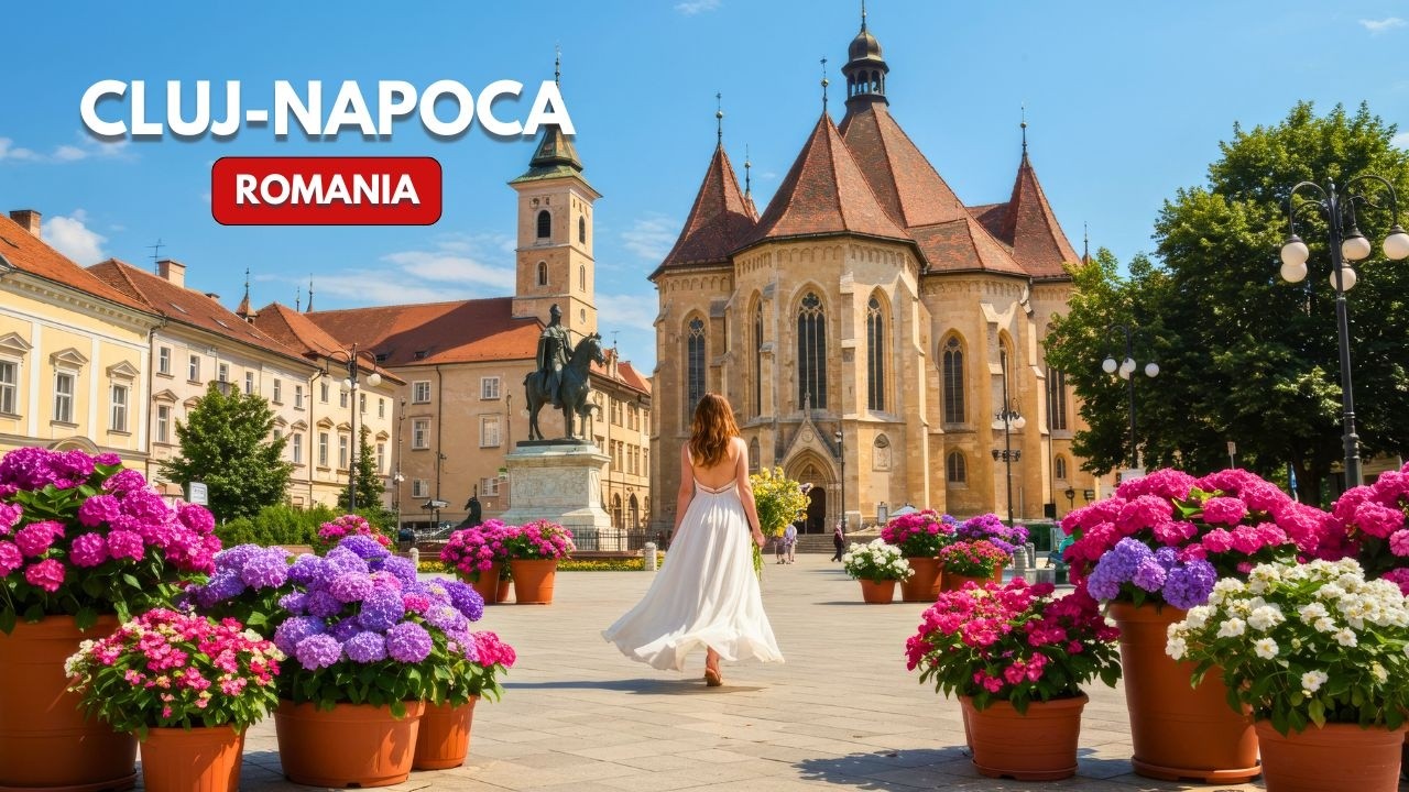 Cluj-Napoca, Romania 🇷🇴 | A Peaceful Walking Tour Through the Heart of Transylvania in 4K