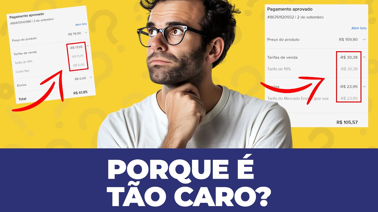 QUANTO CUSTA VENDER NO MERCADO LIVRE? TODAS AS TAXAS DO MERCADO LIVRE ATUALIZADAS 2024
