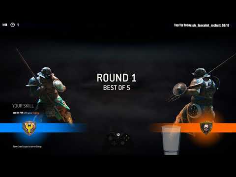 For Honor HIGH MMR - Gladiator vs ALL HEROES Showcase! - Amazing session