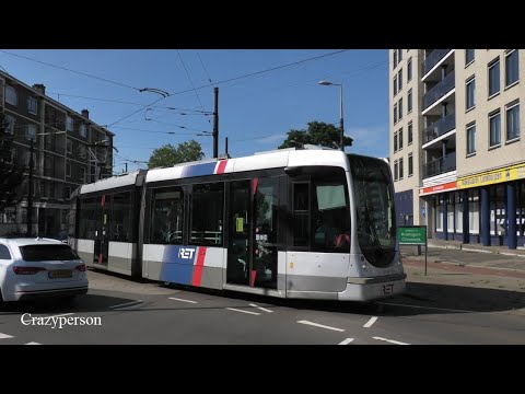 Tram Rotterdam Centraal - Oostplein - Molenlaan (RET Cabinerit)