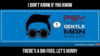 PSY - Gentleman (English Translation) [Lyrics On Screen]