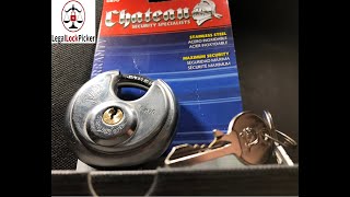 [039] Chateau C870 Disc lock picked open fast!