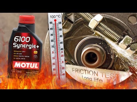 Motul 6100 Synergie+ 10W40 How well the engine oil protect the engine? 100°C