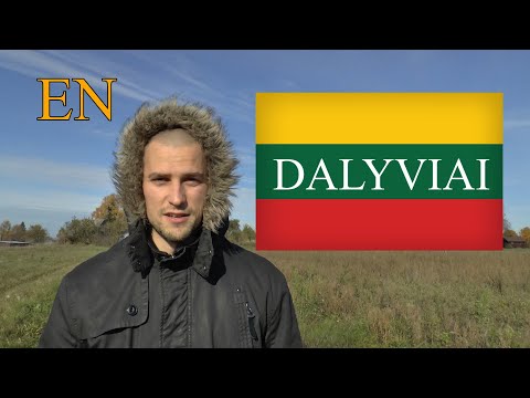LITHUANIAN LESSON 199 - DALYVIAI - PARTICIPLES
