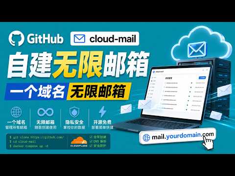 零成本自建个人邮箱系统实现无限邮:Cloud-Mail