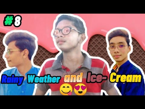Rainy Weather and Ice-Cream | Vlog # 8 | Muhammad Saad | Taha Khalid | Ahmar Rajpoot