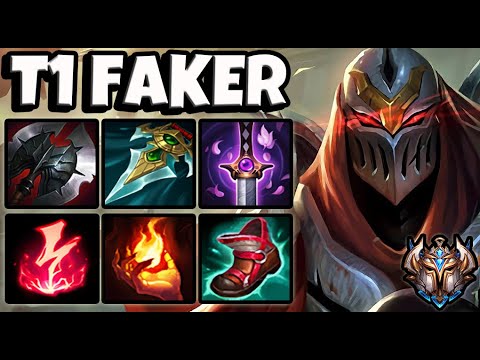 T1 Faker ZED vs KASSADIN [ MID ] Patch 11.10 Ranked Korea ✅