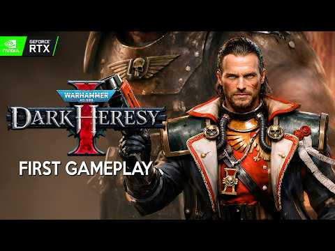 WARHAMMER 40K DARK HERESY Exclusive Alpha Demo | New DARK TACTICAL RPG with Investigation System