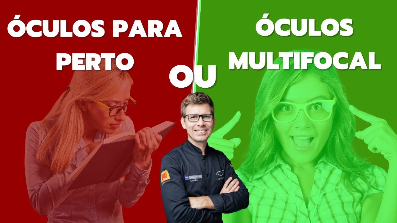 Óculos Multifocal ou 2 óculos separados? Qual escolher ?
