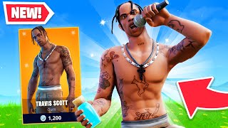 Epic gave me the *NEW* Travis Scott skins EARLY!