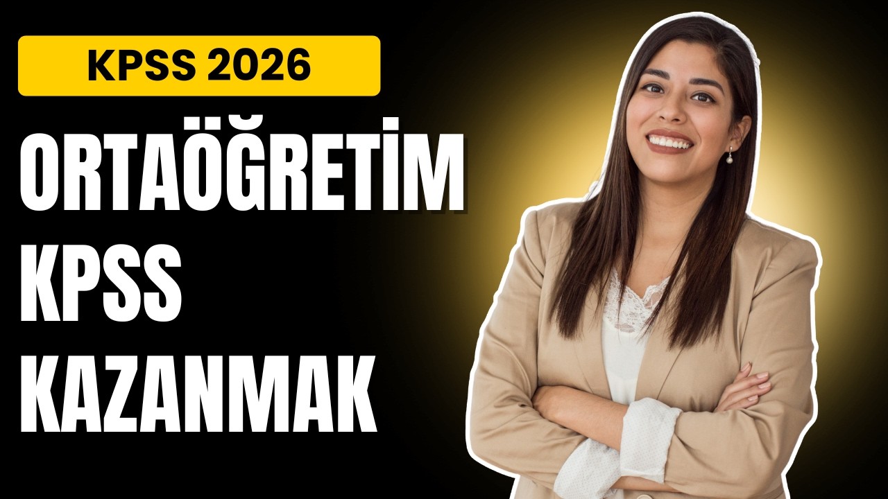Kısa Sürede KPSS Ortaöğretim KAZANMAK 💪 Adım Adım Çalışma Programı 📚