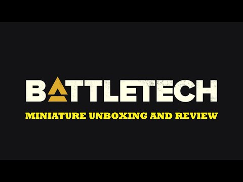 Battletech Inner Sphere Heavy Lance Unboxing and Review