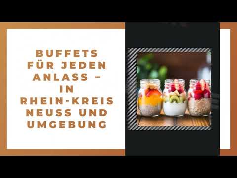 Buffetzauber Cateringservice Dennis Weiffen YouTube-Vdeominiatur 11