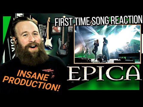 ROADIE REACTIONS | "Epica - Sancta Terra feat. Floor Jansen (Live)"