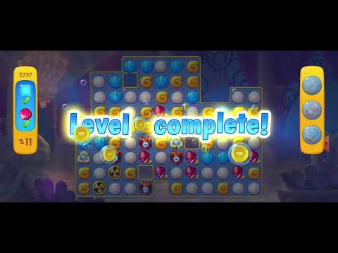 #Unlocking New Level 5738 #fishdom #playrix