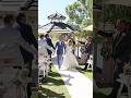 Wedding Ceremony Exit! | Conrad & Lizzie