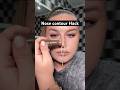 Amazing Nose contour technique- Hack How to contour large nose look slimmer & smaller @facelab