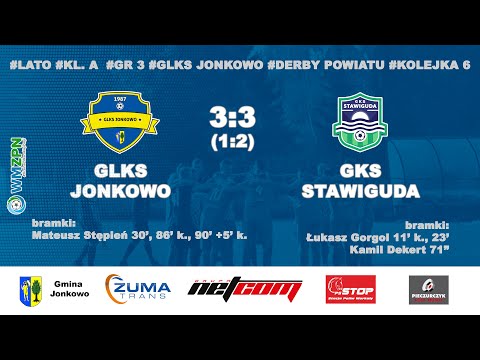 GLKS Jonkowo - GKS Stawiguda bramka na 0-2