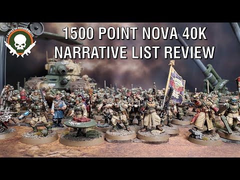 1500 Point Astra Militarum Narrative List Review (10th Edition)