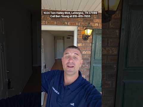 Nice 3 BR, 2 BA, with garage in LaVergne by Carter Realty Advisors property video