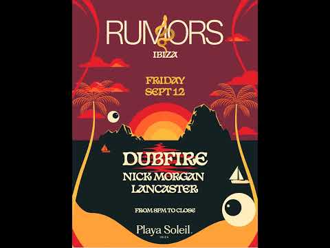 Dubfire - 12-Sep-2025 Live @ Rumors, Playa Soleil, Ibiza