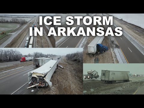 MEGA ICE STORM IN ARKANSAS 2023