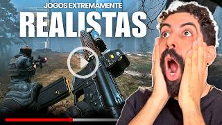 Jogos TÃO REAIS que chegam a ASSUSTAR [REACT]