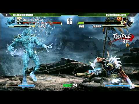 Killer Instinct Top 8 coL Filipino Champ vs RG MCZ Rico Suave - Northeast Championships 14