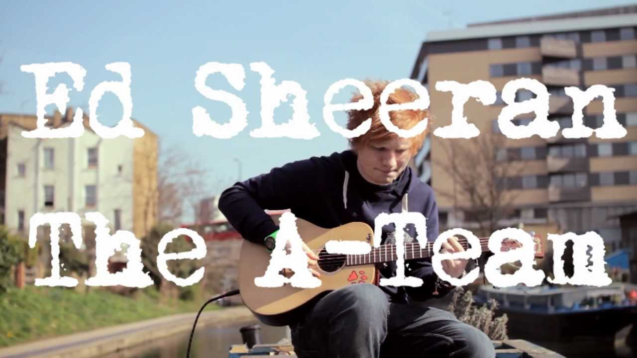 Ed Sheeran - The A Team (Acoustic Boat Sessions) - YouTube