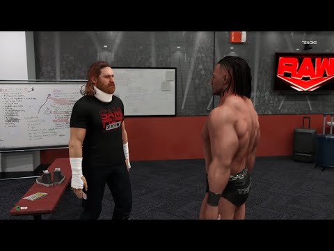 WWE 2K23 - My Rise The Lock Gameplay Walkthrough Part 2: Team Up with Gabriel Slade