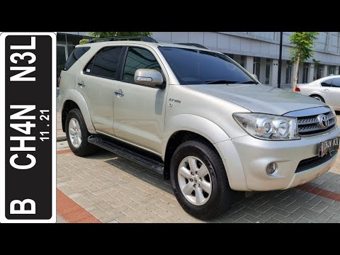 In Depth Tour Toyota Fortuner 2.7 G Lux [AN60] 1st Facelift (2009) - Indonesia