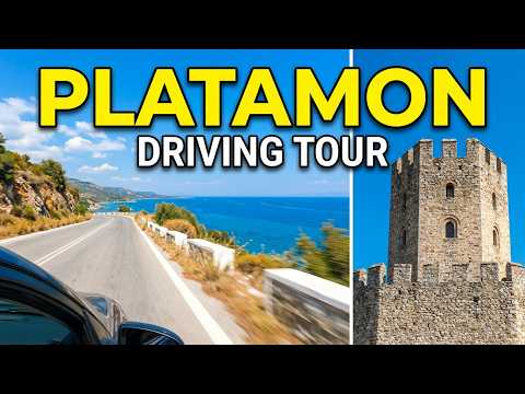 Driving to Platamon Castle 🇬🇷 | Summer 2026 | 4K