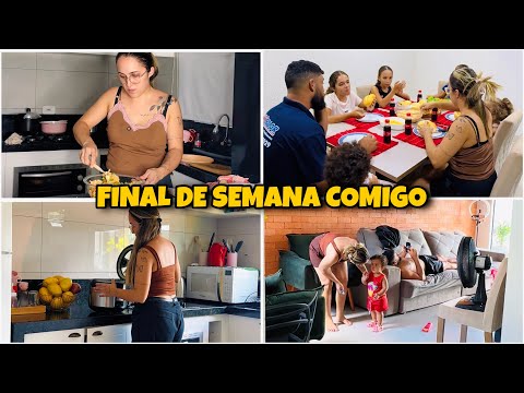 NOITE de SEXTA sem ENERGIA de NOVO | MANHÃ sem as CRIANÇAS, ROTINA do FINAL de SEMANA sendo MÃE de 5