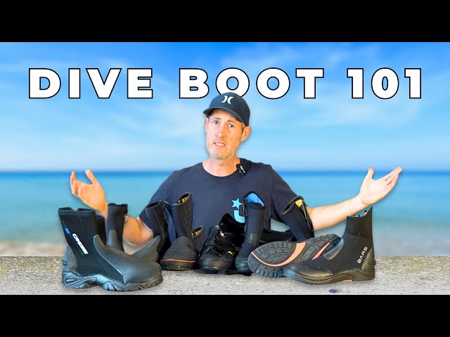 Vídeo relacionado con XS Scuba Botas de lujo con cremallera de 3 mm, talla 6