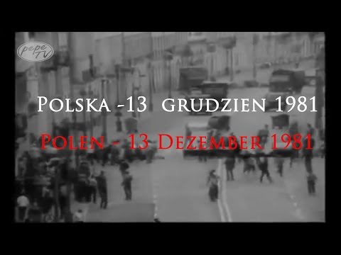 Polska -13  grudzień 1981 - Polen - 13 Dezember 1981