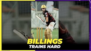 Sam Billings batting in the nets | Knights In Action | KKR IPL 2022