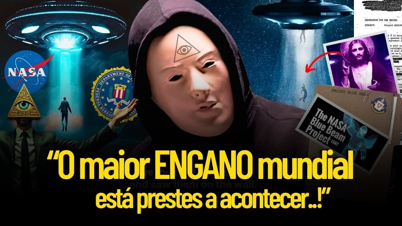 ALIENS, HOLOGRAMAS E CONTROLE MENTAL | Projeto Blue Beam O projeto MAIS ASSUSTADOR já revelado! 👽