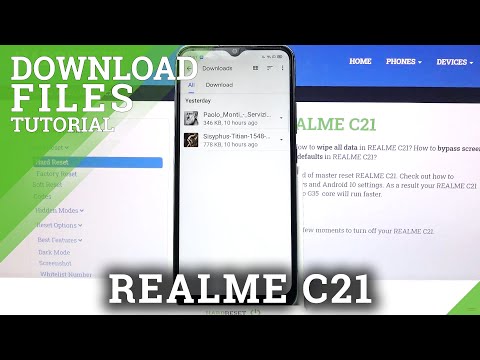 Where is Download Folder on REALME C21 – Find Saved Files