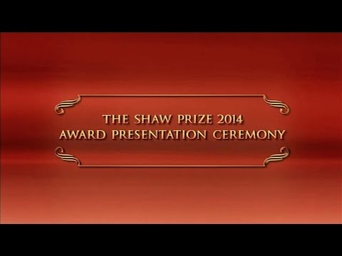 The Shaw Prize Award Presentation Ceremony 2014
