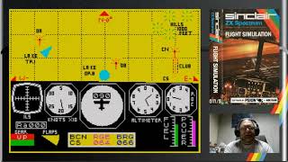 Flying from 'Main' to 'Club' in Psion's Flight Simulation