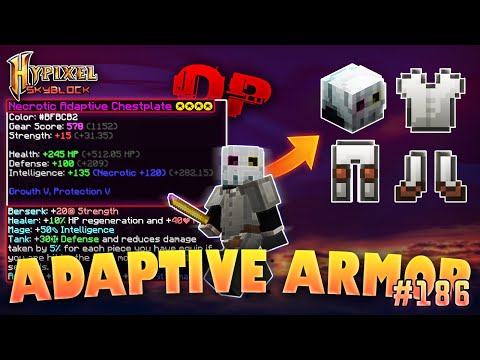 Adaptive Armor Is The Best Dungeon Armor | Hypixel Skyblock - Minecraft EP. 186