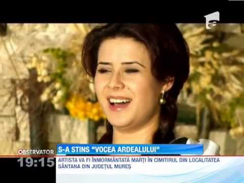 Cantareata de muzica populara Ramona Fabian a murit in urma unui accident auto