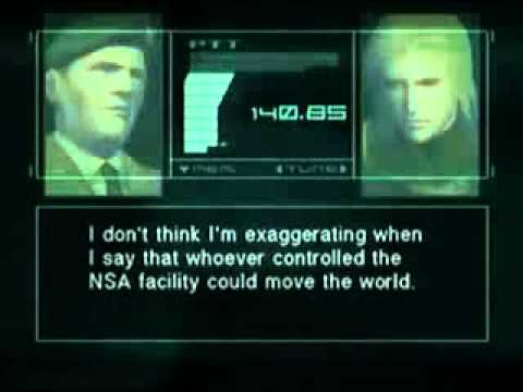 Emma Emmerich background/ NSA Shutdown - Metal Gear Solid 2